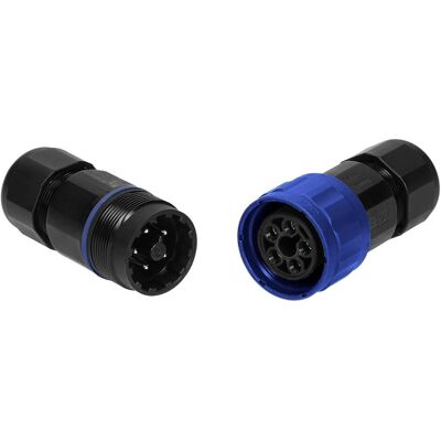 Orno, Connecteur pour câble, Connecteur de câble, femelle-mâle, 5x4mm2, IP68, 10 pcs. Publicité Orno, Connecteur pour câble, Connecteur de câble, femelle-mâle, 5x4mm2, IP68, 10 pcs. Publicité