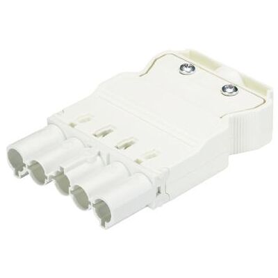 WIELAND GST 18-5SS1 Z-WS - Connecteur mâle - 5 voies - Blanc - Connecteur électrique - Publicité WIELAND GST 18-5SS1 Z-WS - Connecteur mâle - 5 voies - Blanc - Connecteur électrique - Publicité