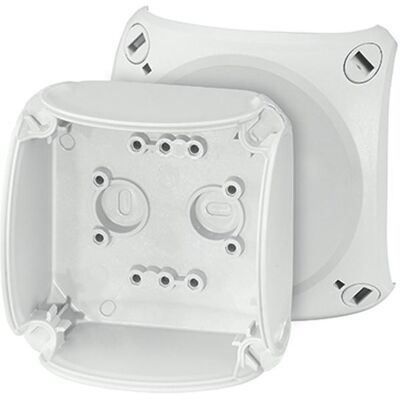Hensel EB 02 G - 74x74x47 - Polycarbonate - IP66 - Boîtier - Publicité Hensel EB 02 G - 74x74x47 - Polycarbonate - IP66 - Boîtier - Publicité