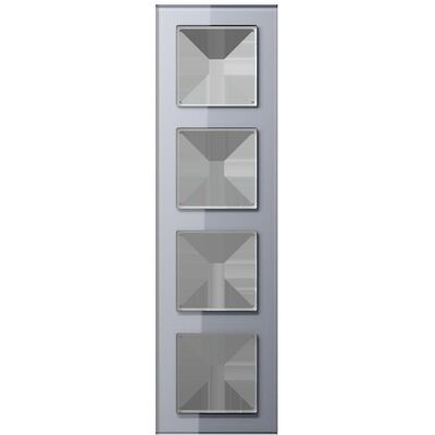 JUNG, Accessoires Gamme d'interrupteurs, AC584GLKG Cadre en verre 4f - Publicité JUNG, Accessoires Gamme d'interrupteurs, AC584GLKG Cadre en verre 4f - Publicité