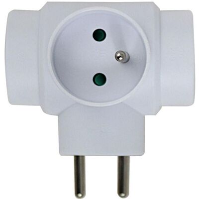 Esperanza, Multiprise, ELK302W Elektrischer Splitter 3 Steckdosen Weiss (3x, CEE 7/3) - Publicité Esperanza, Multiprise, ELK302W Elektrischer Splitter 3 Steckdosen Weiss (3x, CEE 7/3) - Publicité
