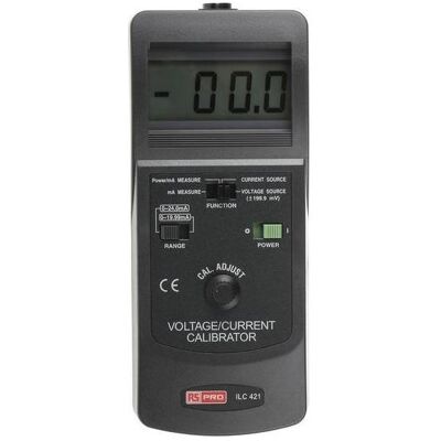 Calibrateur RS PRO - Courant & Tension, Portable, ±0.25%, CC421-G - Publicité Calibrateur RS PRO - Courant & Tension, Portable, ±0.25%, CC421-G - Publicité