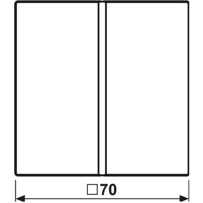 JUNG Bascule 1t Jalousie LS ws glz flèches LS401TSAP, Bouton + interrupteur, Blanc - Publicité JUNG Bascule 1t Jalousie LS ws glz flèches LS401TSAP, Bouton + interrupteur, Blanc - Publicité