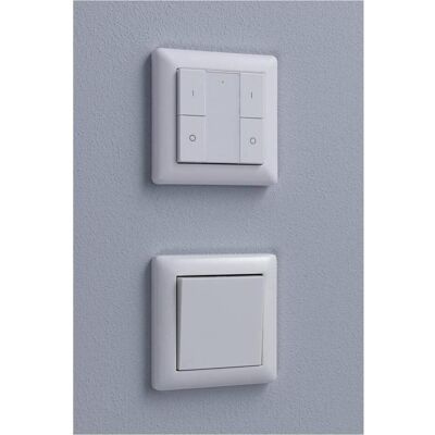 Paulmann SH ZB Interrupteur Double - Maison Intelligente Zigbee - Publicité Paulmann SH ZB Interrupteur Double - Maison Intelligente Zigbee - Publicité