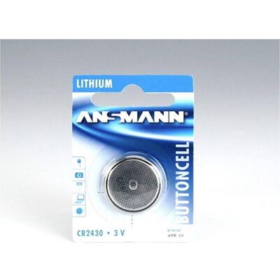 Ansmann Cr2430 (1 pcs, CR2430, 300 mAh), Batteries + piles - Publicité Ansmann Cr2430 (1 pcs, CR2430, 300 mAh), Batteries + piles - Publicité