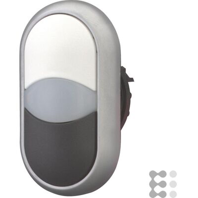 Eaton M22-DDL-WS Bouton-poussoir double bague frontale plastique 1 pc., Bouton + interrupteur, Blanc - Publicité Eaton M22-DDL-WS Bouton-poussoir double bague frontale plastique 1 pc., Bouton + interrupteur, Blanc - Publicité