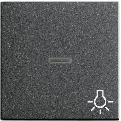 Gira, Accessoires Gamme d'interrupteurs, Bascule de contrôle f. + Symb. Lumière Système 55 Anthracite - Publicité Gira, Accessoires Gamme d'interrupteurs, Bascule de contrôle f. + Symb. Lumière Système 55 Anthracite - Publicité
