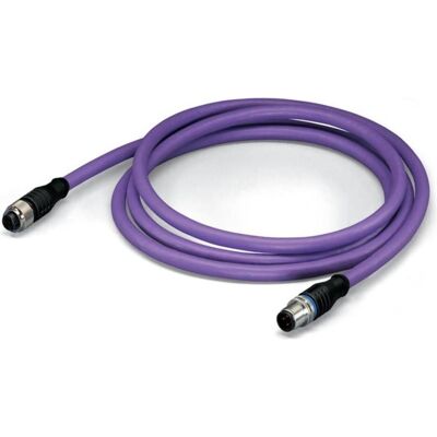 Wago Connecteur de données capteur/actionneur, Câble + prise électronique, Violet - Publicité Wago Connecteur de données capteur/actionneur, Câble + prise électronique, Violet - Publicité