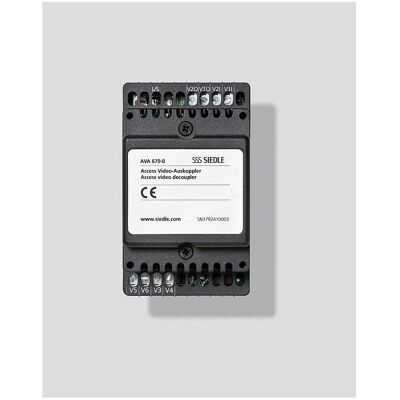 Siedle, Sécurité des bâtiments : accessoires, Complément d'interphone convertir bus SSS200044165-00 - Publicité Siedle, Sécurité des bâtiments : accessoires, Complément d'interphone convertir bus SSS200044165-00 - Publicité