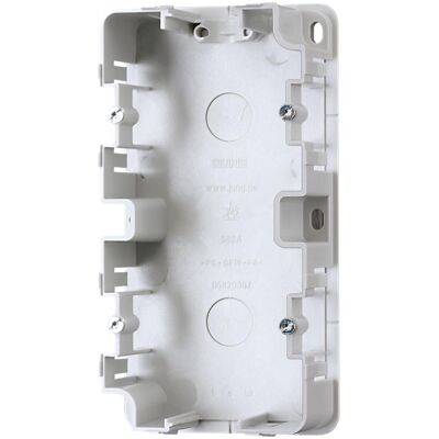 Jung Base De Montaje Para Caja De Superficie Doble Serie Lscube - Electrical enclosure - Publicité Jung Base De Montaje Para Caja De Superficie Doble Serie Lscube - Electrical enclosure - Publicité