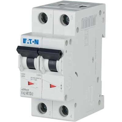 Eaton - FAZ - 2P - K - circuit breaker - Publicité Eaton - FAZ - 2P - K - circuit breaker - Publicité