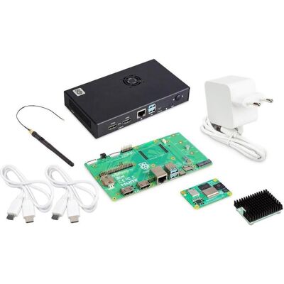 Raspberry Pi Compute, Carte de développement + kit - Publicité Raspberry Pi Compute, Carte de développement + kit - Publicité
