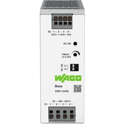 Wago, Distributeur de courant mobile, 2587-2346 Primär getaktete Stromversorgung Base 3-ph DC 24V 10 A - Publicité Wago, Distributeur de courant mobile, 2587-2346 Primär getaktete Stromversorgung Base 3-ph DC 24V 10 A - Publicité