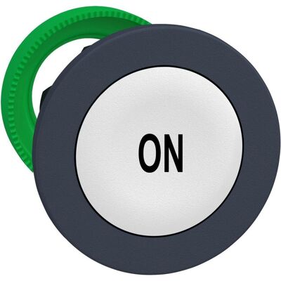 APC Tête de bouton poussoir ON, Blanc, Affleurant, retour par ressort haut/bas, Bouton + interrupteur, Blanc - Publicité APC Tête de bouton poussoir ON, Blanc, Affleurant, retour par ressort haut/bas, Bouton + interrupteur, Blanc - Publicité