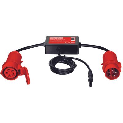 Benning, Multimètre, Adaptateur de mesure pour consommateurs triphasés actifs 16 A CEE 5 pôles (CAT II, Fiche de contrôle) - Publicité Benning, Multimètre, Adaptateur de mesure pour consommateurs triphasés actifs 16 A CEE 5 pôles (CAT II, Fiche de contrôle) - Publicité