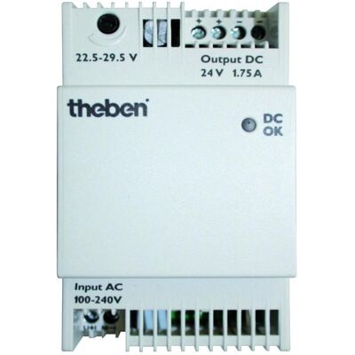 Theben 9079330 - Alimentation - 24V DC - 36W - Publicité Theben 9079330 - Alimentation - 24V DC - 36W - Publicité