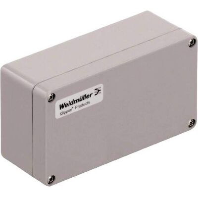 Weidmüller Boîtier en plastique KLIPPON POK 086 (Boîtier), Accessoires électroniques + boîtier, Argent, Gris - Publicité Weidmüller Boîtier en plastique KLIPPON POK 086 (Boîtier), Accessoires électroniques + boîtier, Argent, Gris - Publicité