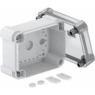 OBO - X06C LGR-TR - Couvercle transparent - IP67 - Boîtier électrique - Publicité OBO - X06C LGR-TR - Couvercle transparent - IP67 - Boîtier électrique - Publicité