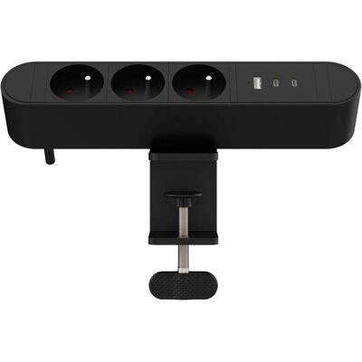MicroConnect, Multiprise, Multi Desktop Power Socket 3 (3x, PECO 7/5, USB-A, USB-C, 1.80 m) - Publicité MicroConnect, Multiprise, Multi Desktop Power Socket 3 (3x, PECO 7/5, USB-A, USB-C, 1.80 m) - Publicité