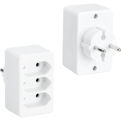 Bachmann, Bloc multprise + prise multiple, Multi-plug (CEE 7/16, 3x) - Publicité Bachmann, Bloc multprise + prise multiple, Multi-plug (CEE 7/16, 3x) - Publicité