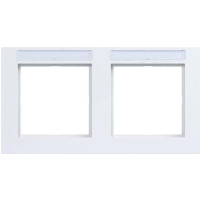 Hager, Accessoires Gamme d'interrupteurs, WAD6202WG - Publicité Hager, Accessoires Gamme d'interrupteurs, WAD6202WG - Publicité