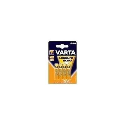 Varta Longlife Extra (4 pcs, AAA), Batteries + piles - Publicité Varta Longlife Extra (4 pcs, AAA), Batteries + piles - Publicité