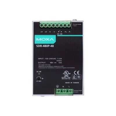 Moxa - SDR-480P-48 - Rail DIN montable - Power supply - Publicité Moxa - SDR-480P-48 - Rail DIN montable - Power supply - Publicité