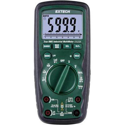 Extech, Multimètre, EX520A Multimètre portable numérique CAT IV 600V Affichage (Counts) : 6000 (CAT IV 600V, Multimètre portable) - Publicité Extech, Multimètre, EX520A Multimètre portable numérique CAT IV 600V Affichage (Counts) : 6000 (CAT IV 600V, Multimètre portable) - Publicité