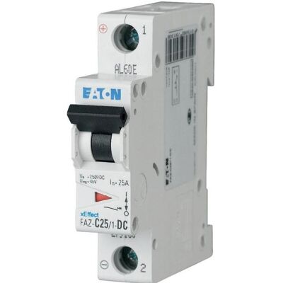 Eaton FAZ-C32/1-DC Disjoncteur 32A 1p - Interrupteur - Publicité Eaton FAZ-C32/1-DC Disjoncteur 32A 1p - Interrupteur - Publicité