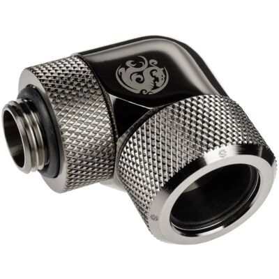 Bitspower Adaptateur Advanced Multi-Link Raccord 90 degrés G1/4 pouce M sur 16mm AD Hardtube - pivotant, Raccord pour refroidissement à eau : accessoires, Noir - Publicité Bitspower Adaptateur Advanced Multi-Link Raccord 90 degrés G1/4 pouce M sur 16mm AD Hardtube - pivotant, Raccord pour refroidissement à eau : accessoires, Noir - Publicité
