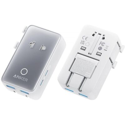 Anker, Adaptateur de voyage, Nano Reiseadapter 5in1 20W - Publicité Anker, Adaptateur de voyage, Nano Reiseadapter 5in1 20W - Publicité