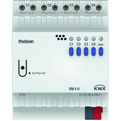 Theben, Actionneur, Rm 4 H Knx (Actionneur de commutation) - Publicité Theben, Actionneur, Rm 4 H Knx (Actionneur de commutation) - Publicité