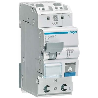 Hager ARC906D - Dispositif de protection - Protection incendie avec interrupteur LS - Publicité Hager ARC906D - Dispositif de protection - Protection incendie avec interrupteur LS - Publicité