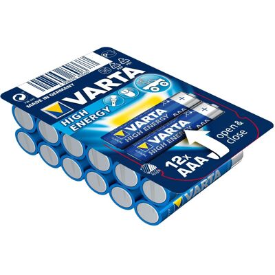 Varta LONGLIFE Power Box (12 pcs, AAA, 1270 mAh), Batteries + piles - Publicité Varta LONGLIFE Power Box (12 pcs, AAA, 1270 mAh), Batteries + piles - Publicité
