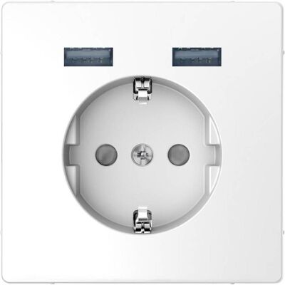 Merten MEG2366-6034 Prise USB Anthracite - Prise secteur - Publicité Merten MEG2366-6034 Prise USB Anthracite - Prise secteur - Publicité