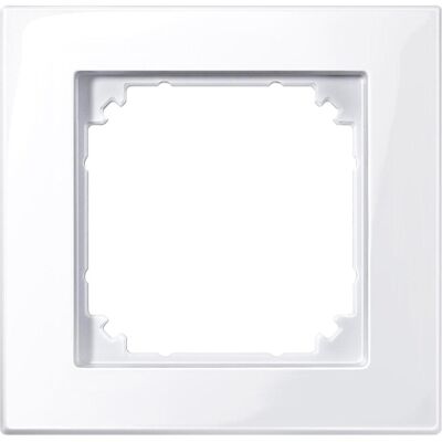 Merten, Accessoires Gamme d'interrupteurs, Cadre 1f akws glz M-PLAN Kst 503125 - Publicité Merten, Accessoires Gamme d'interrupteurs, Cadre 1f akws glz M-PLAN Kst 503125 - Publicité