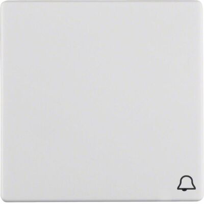 Berker, Accessoires Gamme d'interrupteurs, Bascule avec impression symbole 16206059 Sonnette Q1 blanc polaire, velours - Publicité Berker, Accessoires Gamme d'interrupteurs, Bascule avec impression symbole 16206059 Sonnette Q1 blanc polaire, velours - Publicité