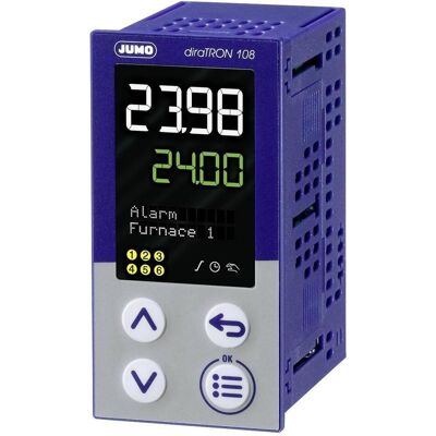 Jumo 702112/8-0000-23/000, Thermostat, Noir - Publicité Jumo 702112/8-0000-23/000, Thermostat, Noir - Publicité