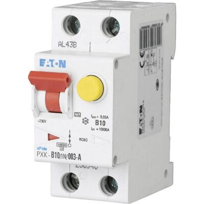 Eaton PXK - Disjoncteur différentiel 10A, Sensibilité 30mA - Publicité Eaton PXK - Disjoncteur différentiel 10A, Sensibilité 30mA - Publicité