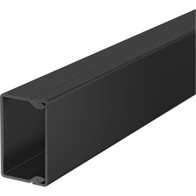 Obo Wdk Goulotte 25x40 mm Noire - Goulotte électrique - Publicité Obo Wdk Goulotte 25x40 mm Noire - Goulotte électrique - Publicité