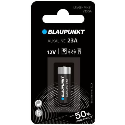 Blaupunkt Micro Alcaline 1x LRV08/23A (1 pcs, AAA), Batteries + piles - Publicité Blaupunkt Micro Alcaline 1x LRV08/23A (1 pcs, AAA), Batteries + piles - Publicité