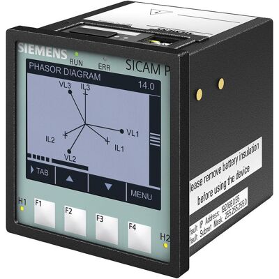Siemens Compteur de courant, Appareil de mesure SICAM P850 - Publicité Siemens Compteur de courant, Appareil de mesure SICAM P850 - Publicité