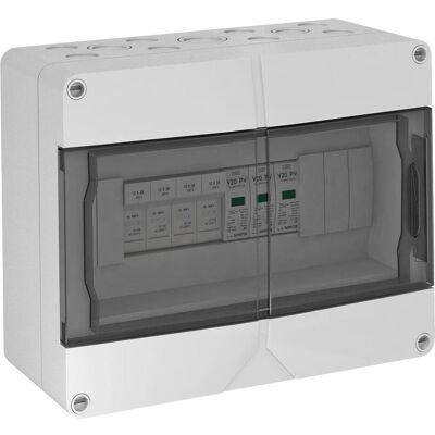 OBO Bettermann, Protection contre les surtensions, OBO Parasurtenseur PV avec fusible 4String - Publicité OBO Bettermann, Protection contre les surtensions, OBO Parasurtenseur PV avec fusible 4String - Publicité
