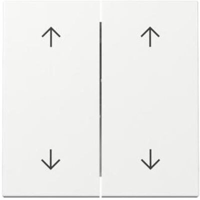 Gira, Accessoires Gamme d'interrupteurs, Bascule 2f flèches Système 55 329703 blanc pur - Publicité Gira, Accessoires Gamme d'interrupteurs, Bascule 2f flèches Système 55 329703 blanc pur - Publicité