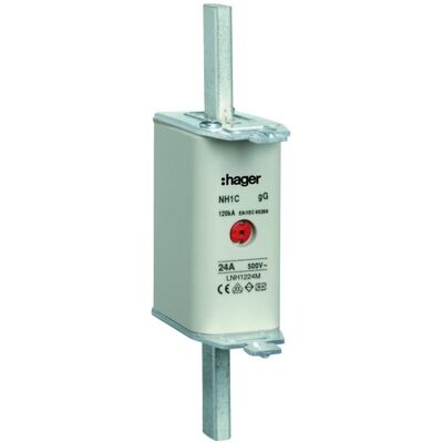 Hager, Fusible, LNH1224M (224 A) - Publicité Hager, Fusible, LNH1224M (224 A) - Publicité