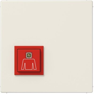 JUNG LS 0834 RT - Bouton d'appel d'urgence, Fixation par vis, Série LS 990 - Publicité JUNG LS 0834 RT - Bouton d'appel d'urgence, Fixation par vis, Série LS 990 - Publicité
