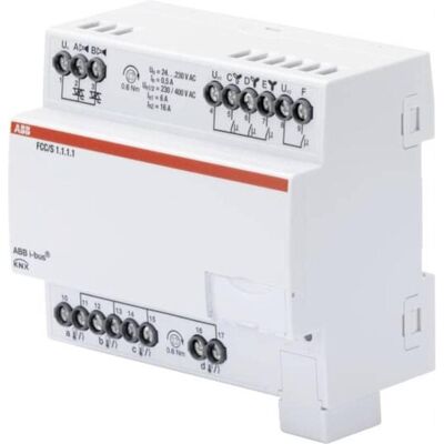 ABB FCC/S1.1.1.1 Contrôleur Fan Coil - 2xPWM 3 niveaux - Publicité ABB FCC/S1.1.1.1 Contrôleur Fan Coil - 2xPWM 3 niveaux - Publicité
