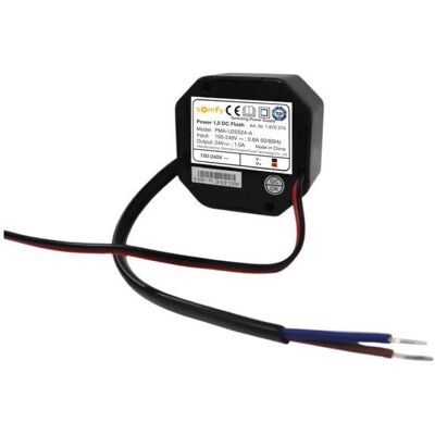 somfy, Transmission : accessoires, 1870274 Bloc d'alimentation Power 1,0 DC - Publicité somfy, Transmission : accessoires, 1870274 Bloc d'alimentation Power 1,0 DC - Publicité
