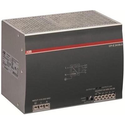 ABB, Distributeur de courant mobile, CP-E 24/20.0 alimentation 24Vcc/20A - Publicité ABB, Distributeur de courant mobile, CP-E 24/20.0 alimentation 24Vcc/20A - Publicité