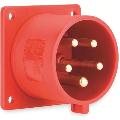 PCE - 615-6 Prise de montage - 5P 6h - IP44 - Industrial plug - Publicité PCE - 615-6 Prise de montage - 5P 6h - IP44 - Industrial plug - Publicité